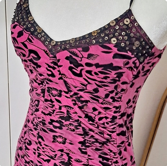 FP~ VTG 90's Floral Dress - Picture 3 of 9